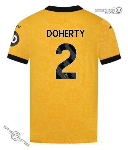 Wolverhampton Wanderers 25-26 Home DOHERTY 2 Jersey