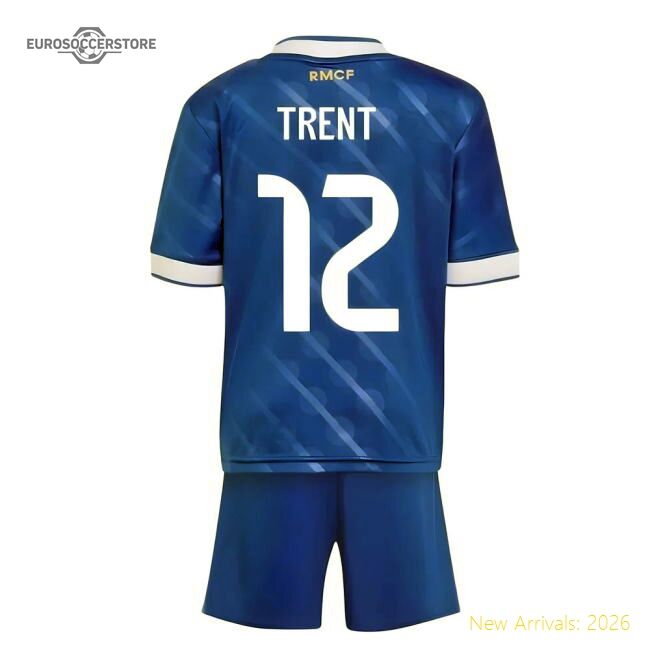 2025-2026 Real Madrid Third Youth Kit (trent 12) - Unique Style