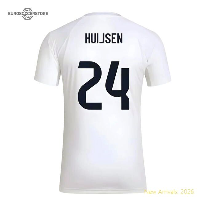 Real Madrid Spanish League Huijsen Home Jersey Performance Fabric