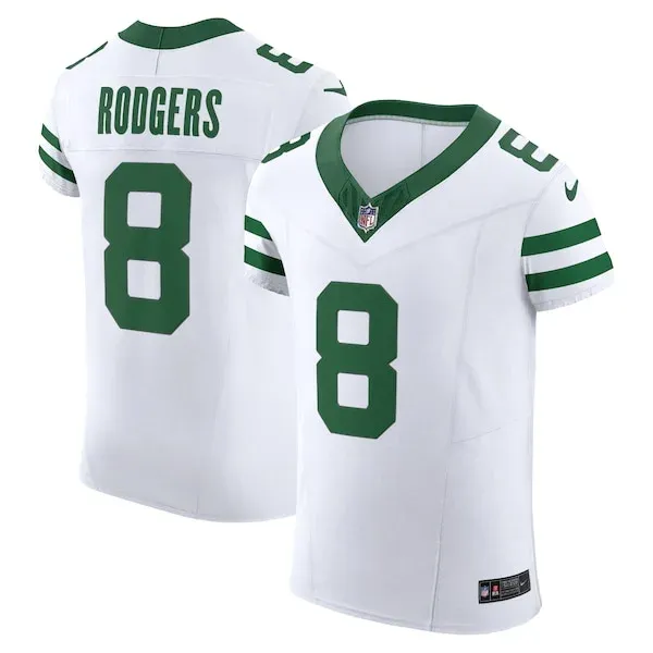 None Elite Football Jersey - White S | premium jersey | NFL Football
