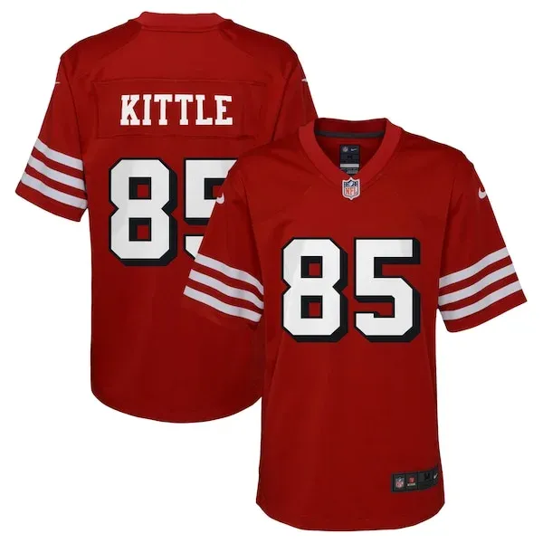 Performance San Francisco 49ers Game Jersey - Premium Scarlet NFL F...