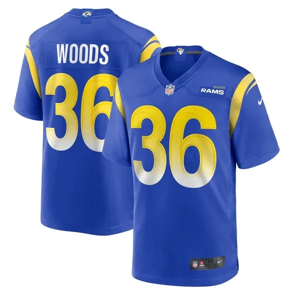 Performance Los Angeles Rams Game Jersey - Premium Royal NFL Fan Je...