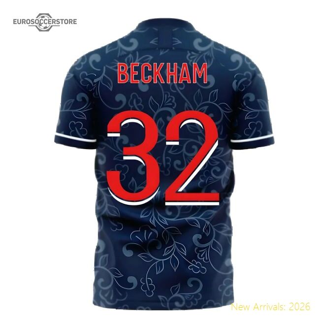Genuine Paris 2025-2026 Home Concept Football Kit (Libero) (Beckham