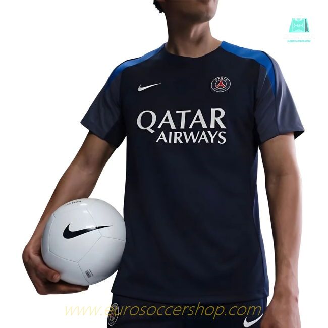 2025-2026 PSG Strike Dri-Fit Training Shirt (Navy)