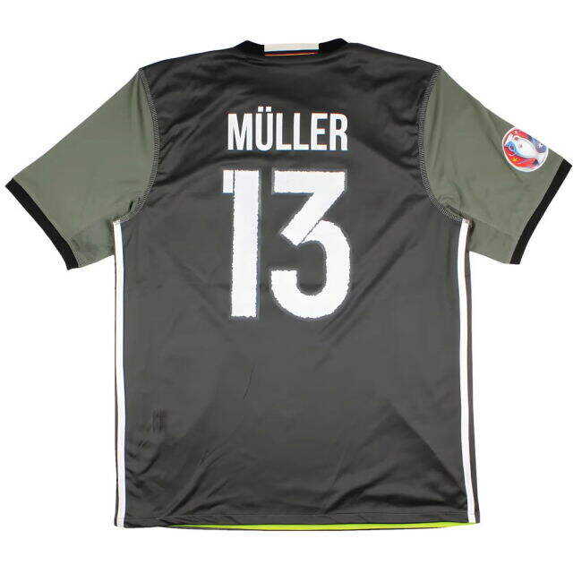 Light And Easy To Use Germany 2016-17 Away Shirt (M) Muller #13 (Excellent) Cute