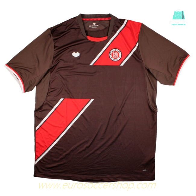 St. Pauli 2013-14 Home Shirt (Sponsorless) (XXL) (Mint)