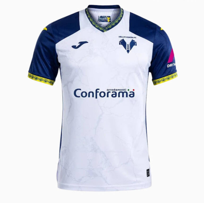 Elite Premium Breathable Hellas Verona FC 2425 Away Shirt