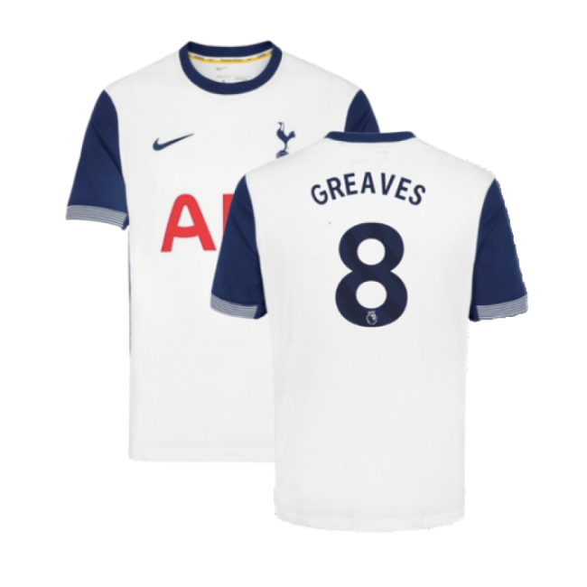 2024-2025 Tottenham Hotspur Home Jersey (Greaves 8)