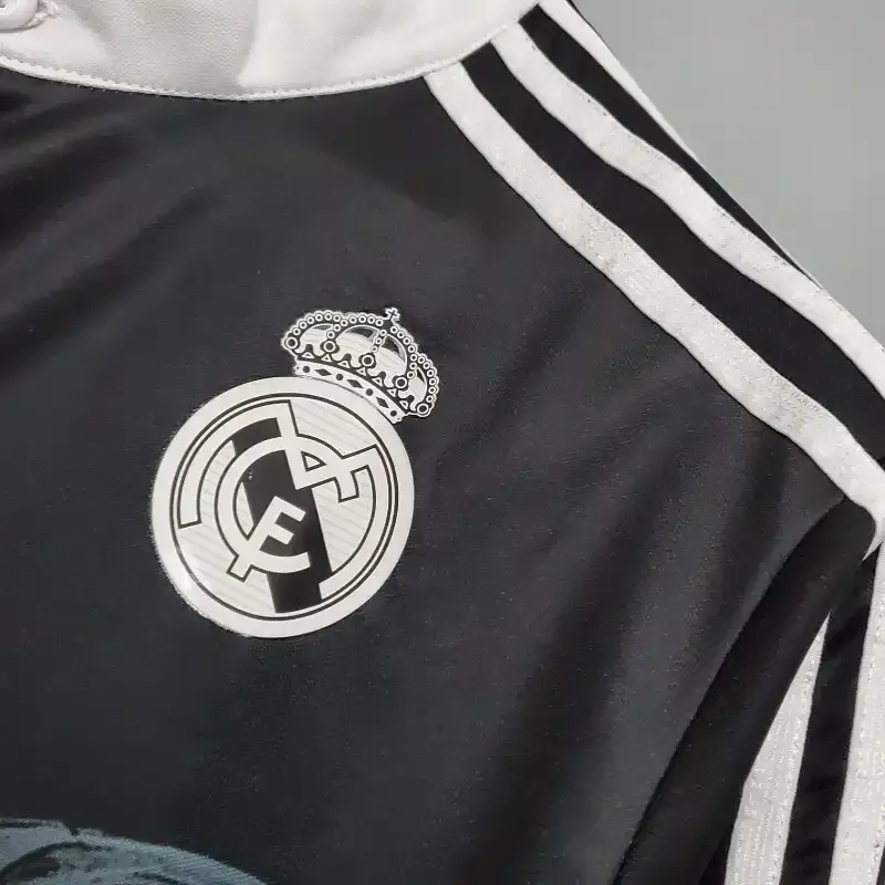 2014-2015 Long Sleeve Real Madrid Third retro kit
