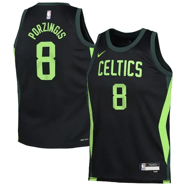 All-Star Kristaps Porzingis BOS NBA Jersey - Black - Licensed Product