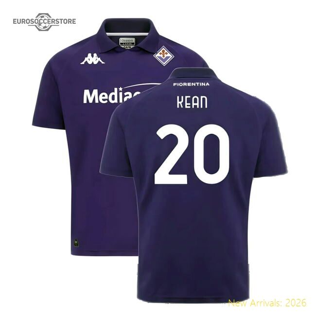 Genuine Official 2024-2025 Fiorentina Home Shirt (Kean 20)