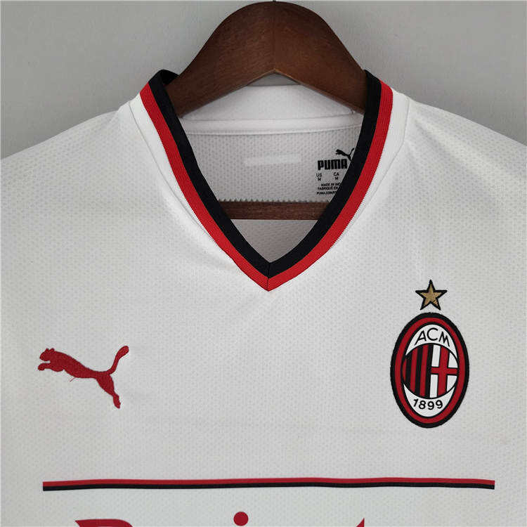 AC Milan 2223 Away White Soccer Jersey Football Shirt - Official