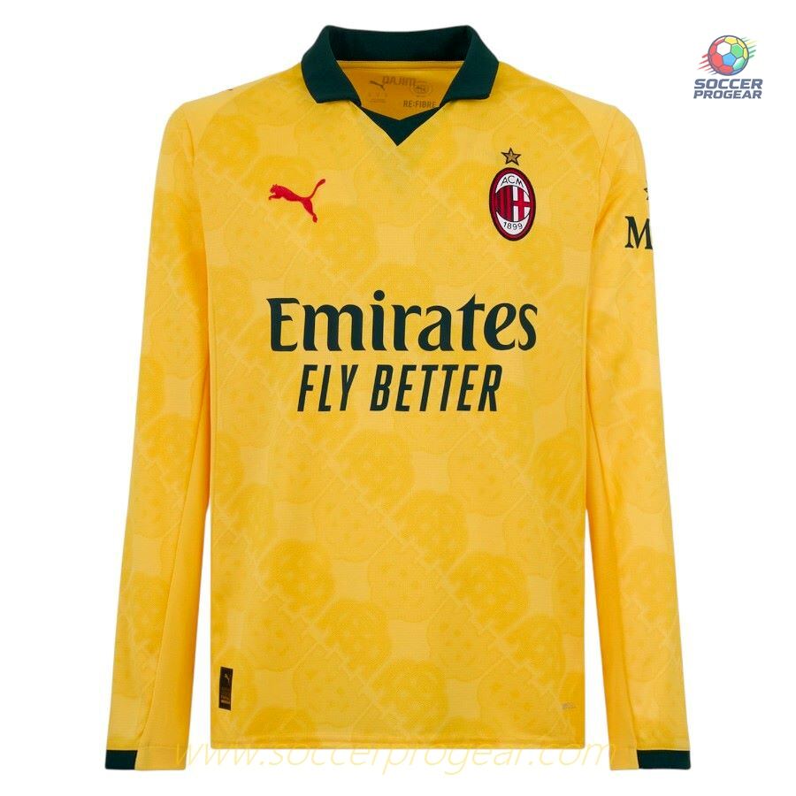 AC Milan Third Football Jersey 2025/26 Collection LS Edition