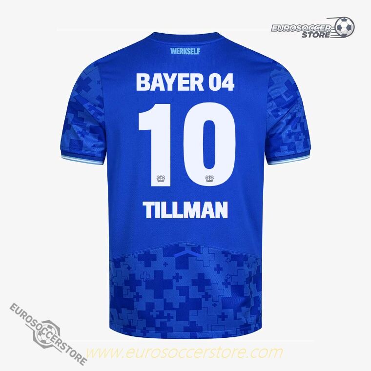 Bayer 04 Leverkusen TILLMAN 10 Third Football Jersey 25-26 Season