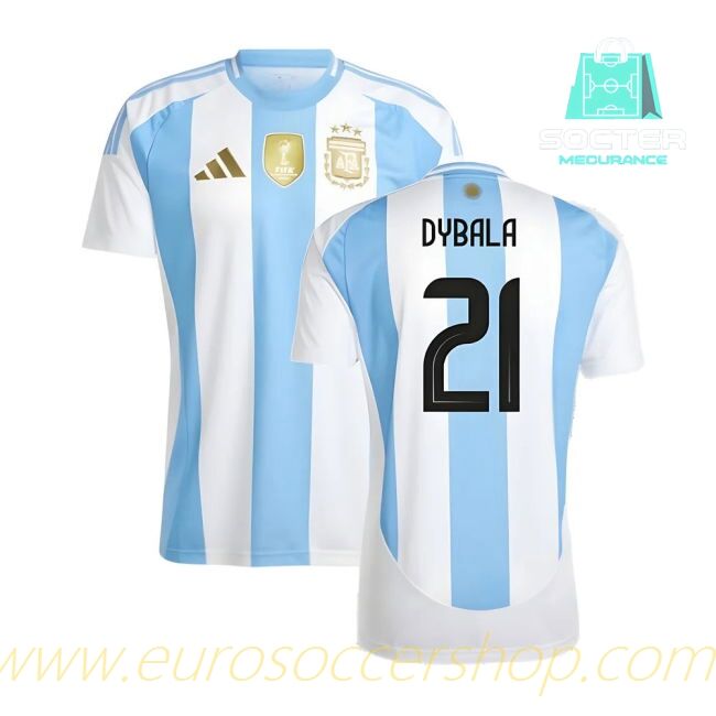 2024-25 Edition Argentine National Team Home Jersey (DYBALA 21)