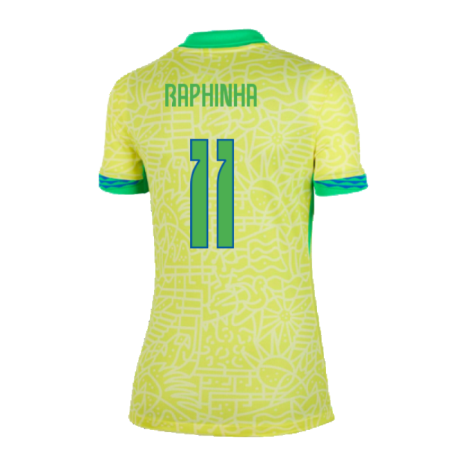 Authentic 2024-2025 Brazil Home Strip (Womens)