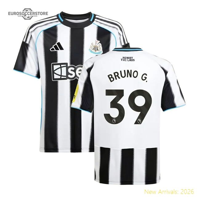 Premium 2025-2026 Newcastle Home Shirt (kids) (bruno G. 39) - Premium
