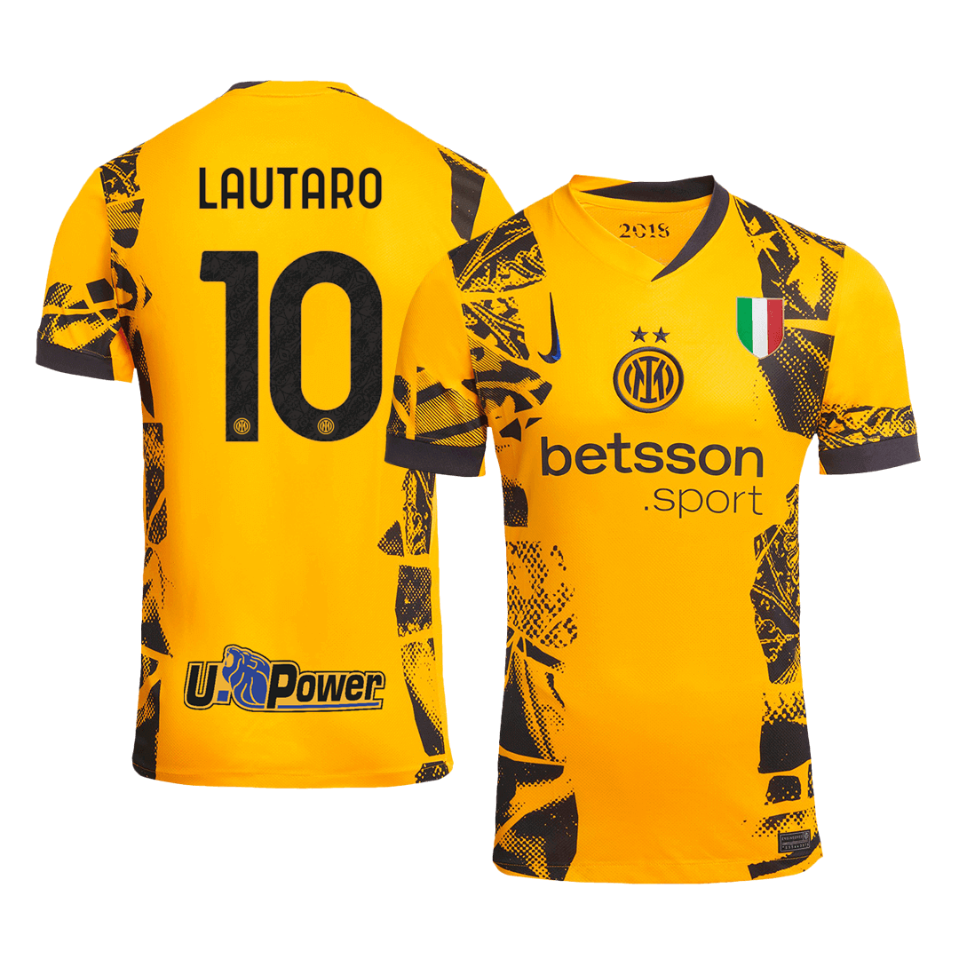 LAUTARO #10 Inter Milan Third Away Soccer Jersey 2024/25Authentic Kit