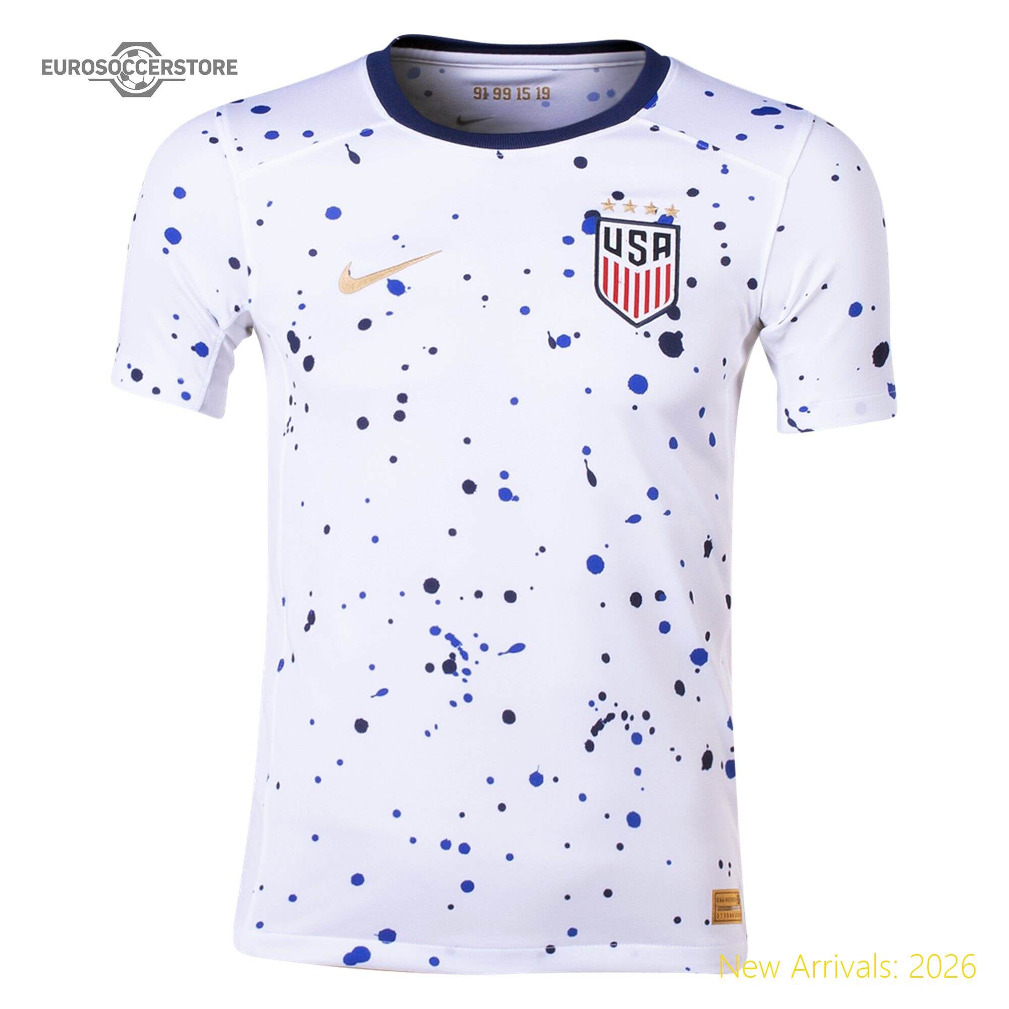 Classic Design Official Kids Usa Midfield Maestro Home Jersey 2023