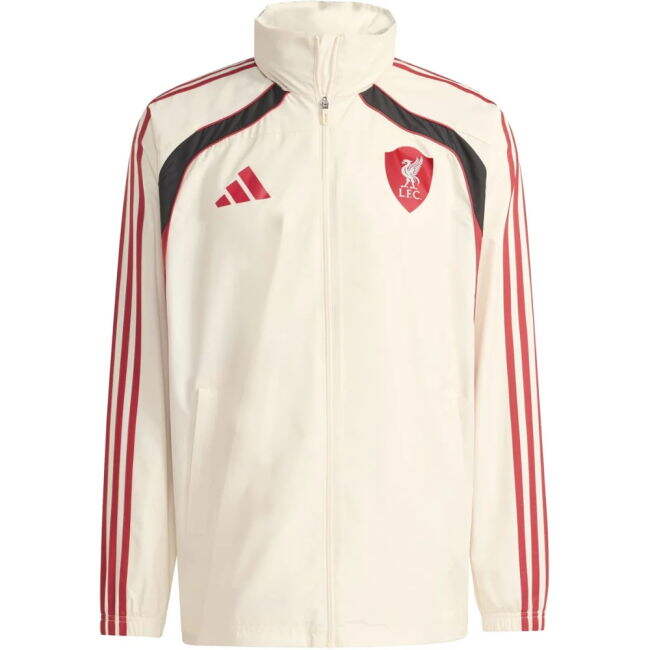 Cost-Effective 2025-2026 Liverpool Urban Purist Windbreaker (White)
