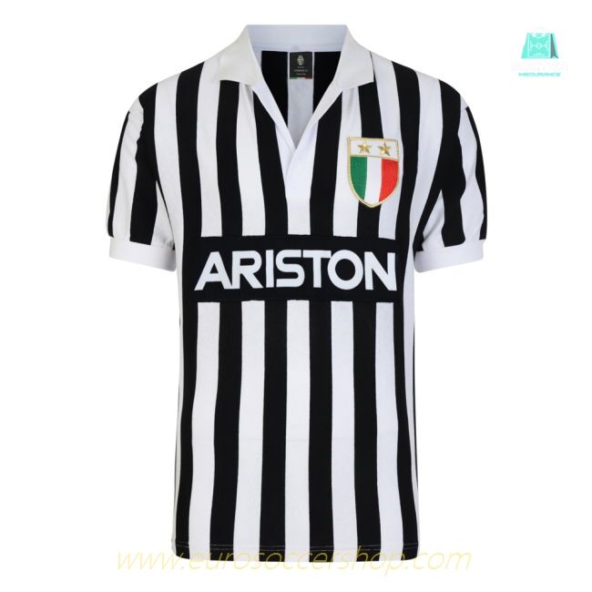 Score Draw Juventus 1984 Retro Football Shirt (DEL PIERO 10)