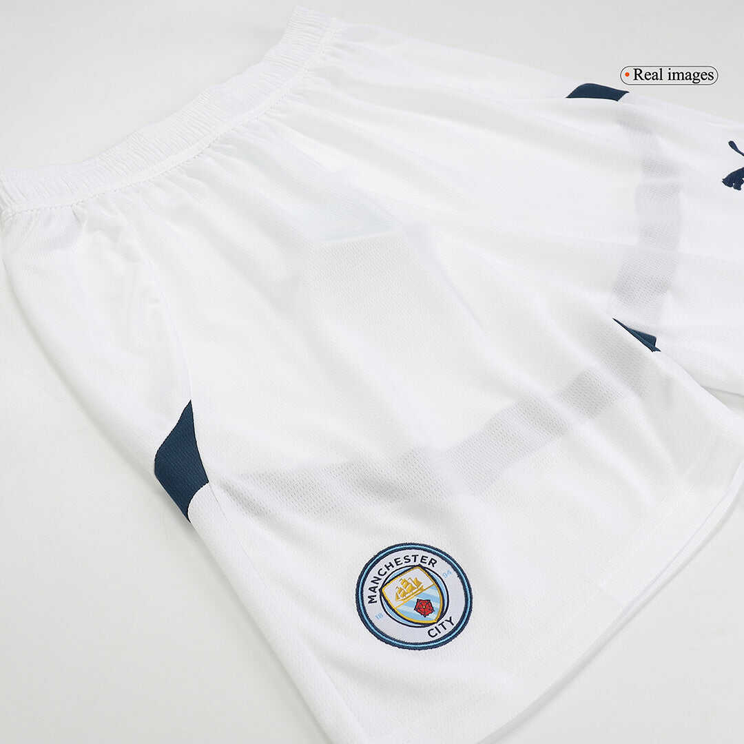 Manchester City Home Soccer Shorts 2024/25 Authentic Kit