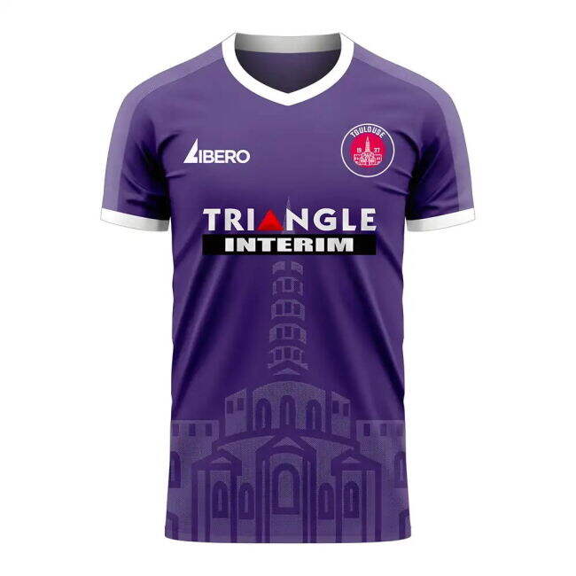 Toulouse 2025-2026 Home Concept Football Kit (Libero) - Baby