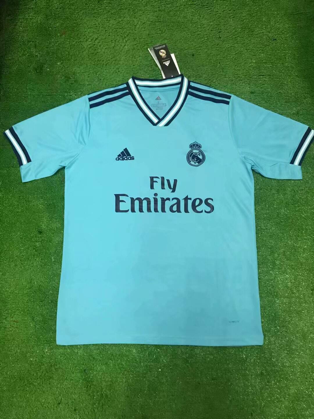 Real Madrid Home 2019-20 Green Soccer Jersey Shirt - Official Replica