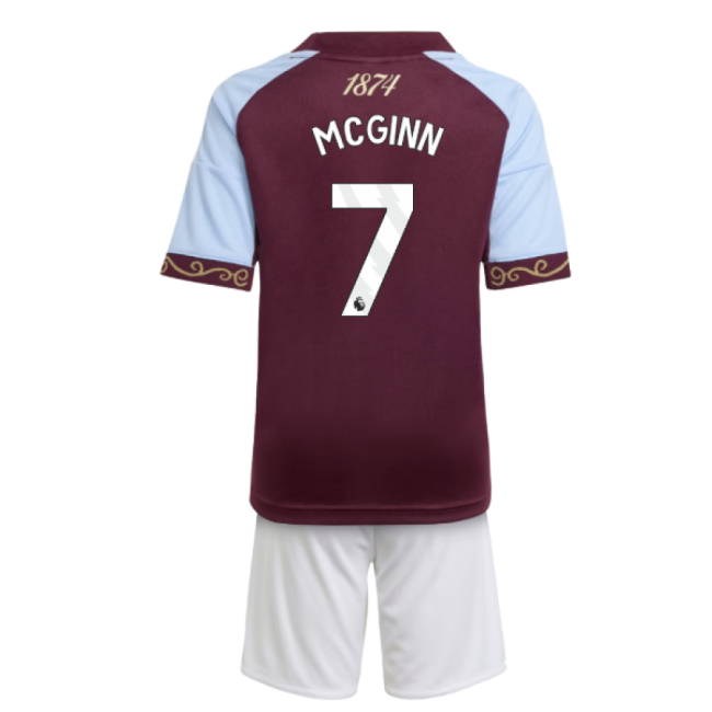 Premium Soccer Jersey 2025-2026 AVL Home Discounted - McGinn 7 Ad#357