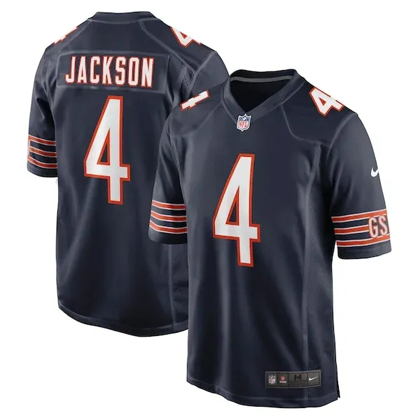 None Eddie Jackson Game Jersey - Navy | NFL Player Jersey | NFL Footba