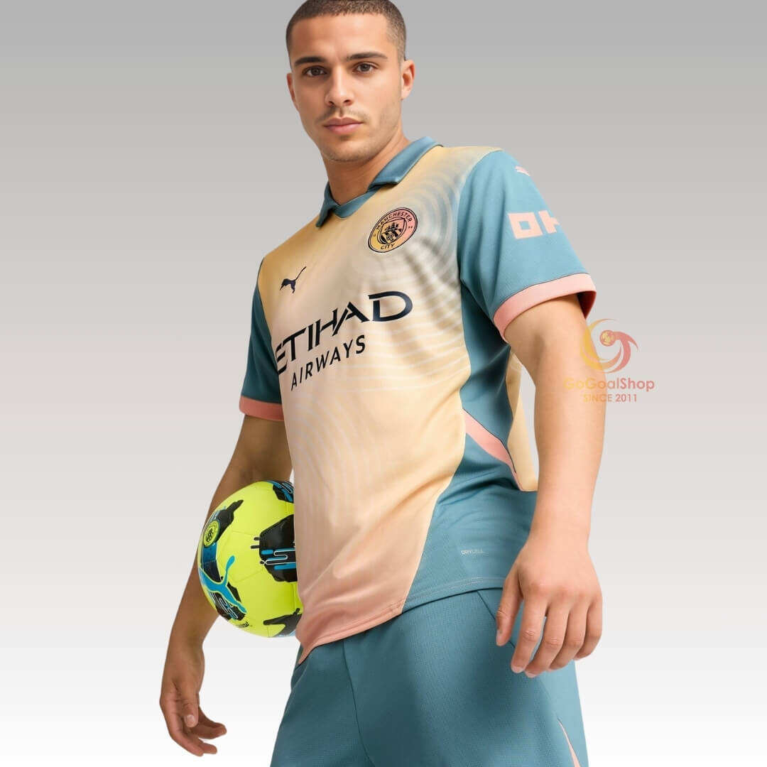 Manchester City Fourth Away Soccer Jersey - Definitely City