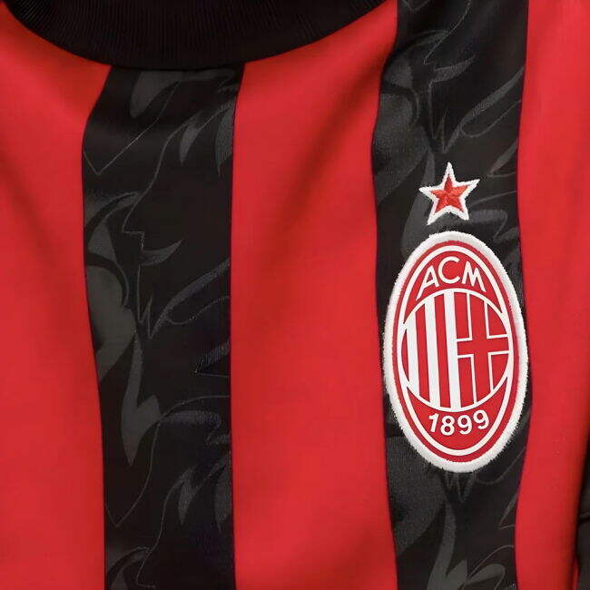 Special Edition 2025-2026 Ac Milan Official Home - True To Size