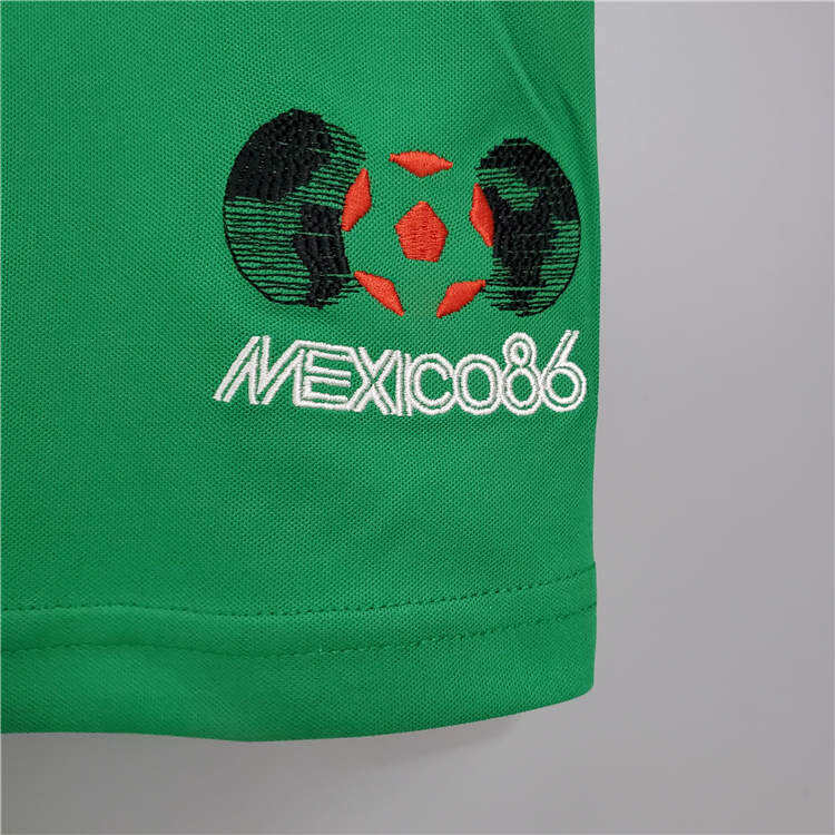 MEXICO RETRO SHIRT 1986 HOME SOCCER JERSEY FOOTBALL SHIRT - Official