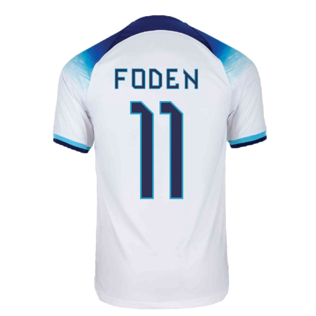 England First Team Pro Level Home Player Jersey (FODEN 11)
