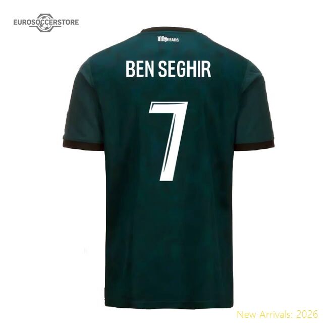Genuine Best-Selling 2024-2025 As Monaco Away Shirt (Ben Seghir 7)