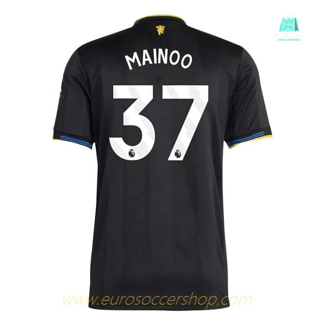 2025-2026 Man Utd Authentic Third Shirt (Mainoo 37)