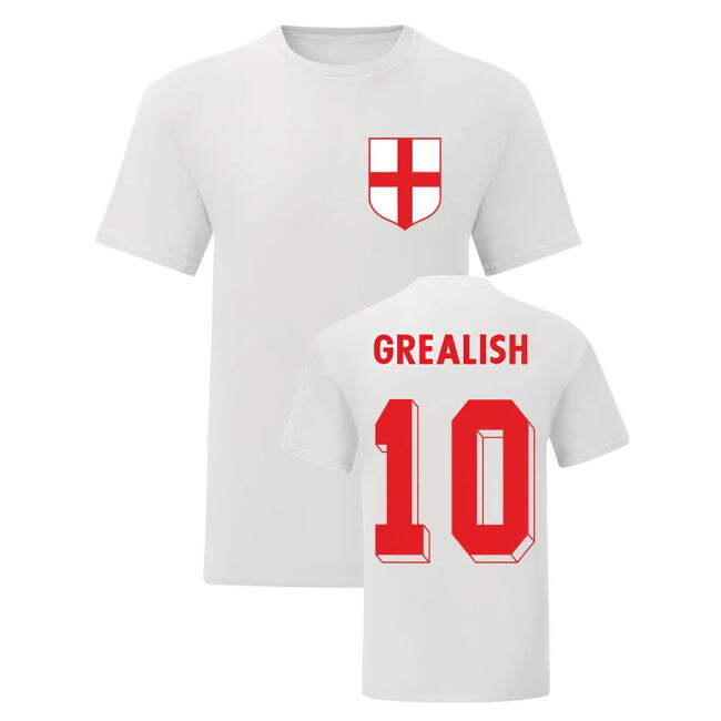 Updated Durable England Home Soccer Jersey