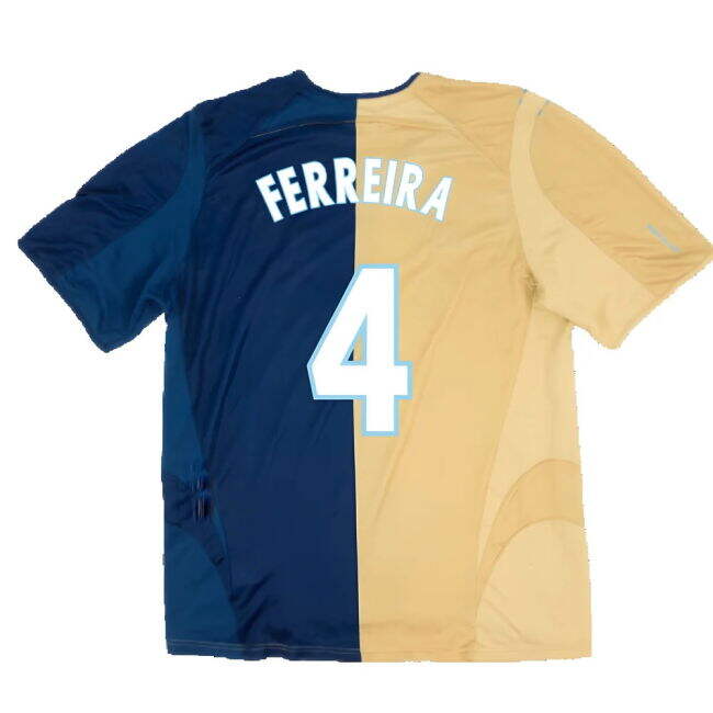 Marseille 2005-06 Third Shirt ((Excellent) L) (Ferreira 4)
