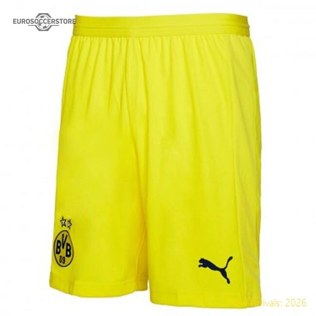 2018-2019 Borussia Dortmund Home Puma Shorts (yellow) - Unique Style