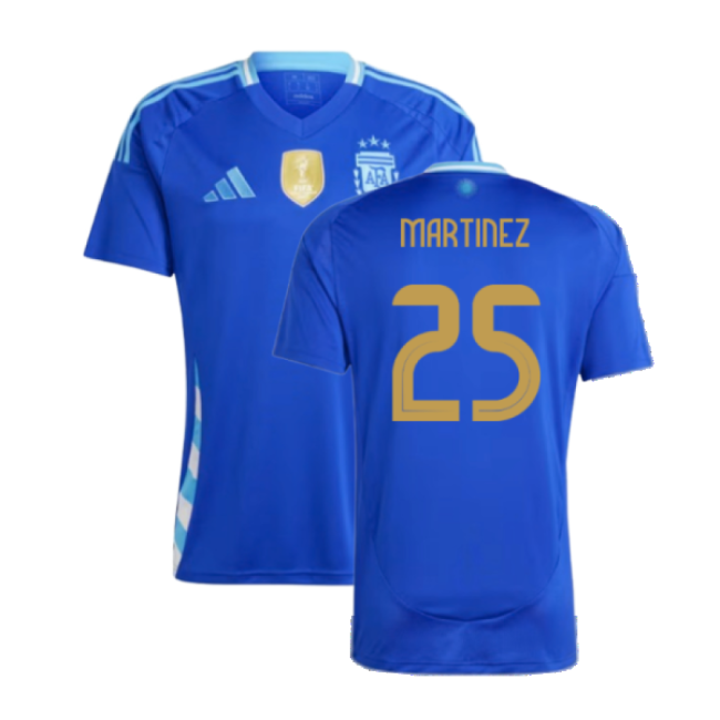 Argentina Football Team Fan Jersey - Adults Version (MARTINEZ 25)