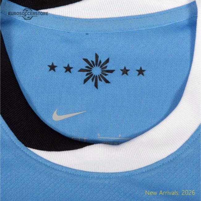 Football Uruguay Jersey - Authentic Breathable Construction