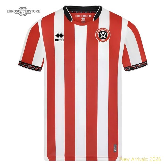Official 2025-2026 Sheffield United Home Shirt - Premium Quality Baby