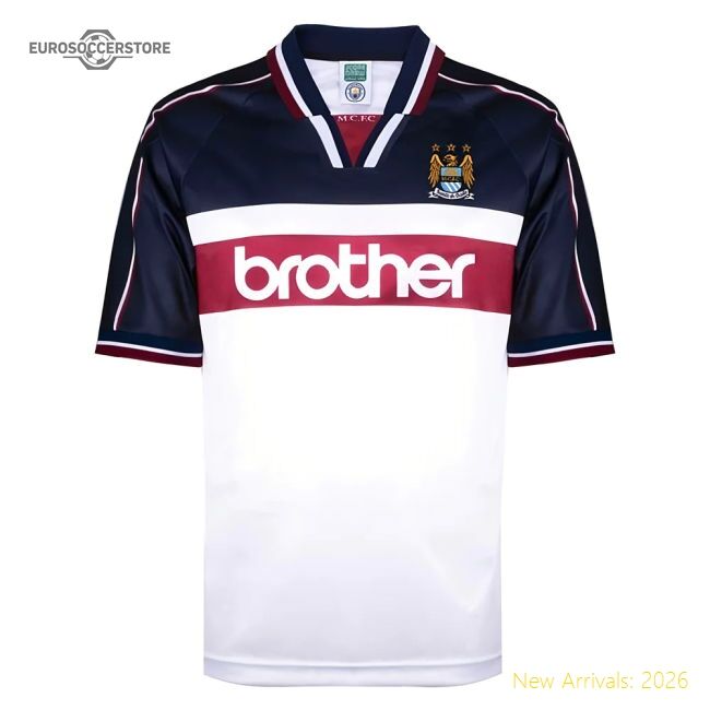 Premium Manchester City 1998 Away Shirt (de Bruyne 17) - Premium