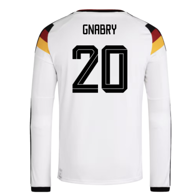 Retro Germany 2026-2027 Germany Long Sleeve Home Shirt (Gnabry 20) ...