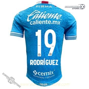 Cruz Azul Home RODRÍGUEZ 19 Football Jersey for the 24-25 Season