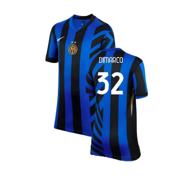Superior Nerazzurri Home Jersey Dimarco 3 #2 Value For Money (v7)