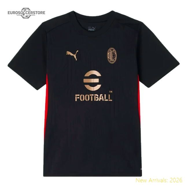 Premium Ac Milan Training Jersey 2024-2025 Lightweight