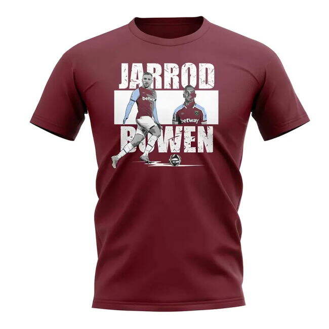Jarred Bowen Player Collage T-Shirt (Maroon) | Value for Money