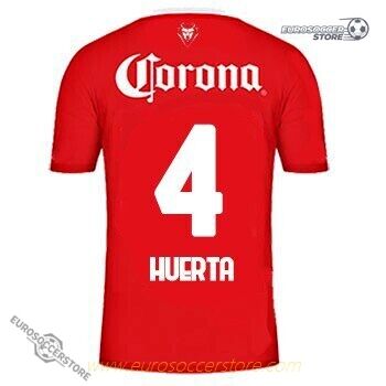 Toluca HUERTA 4 Home Football Shirt 23-24 Season