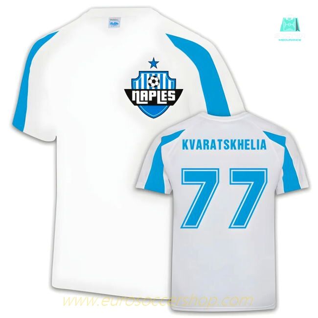 Napoli Sports Training Jersey (Khvicha Kvaratskhelia 77)